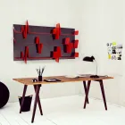 Biblioteka projektu Battikuore 186x101 (3 półki) Mabele Viadurini