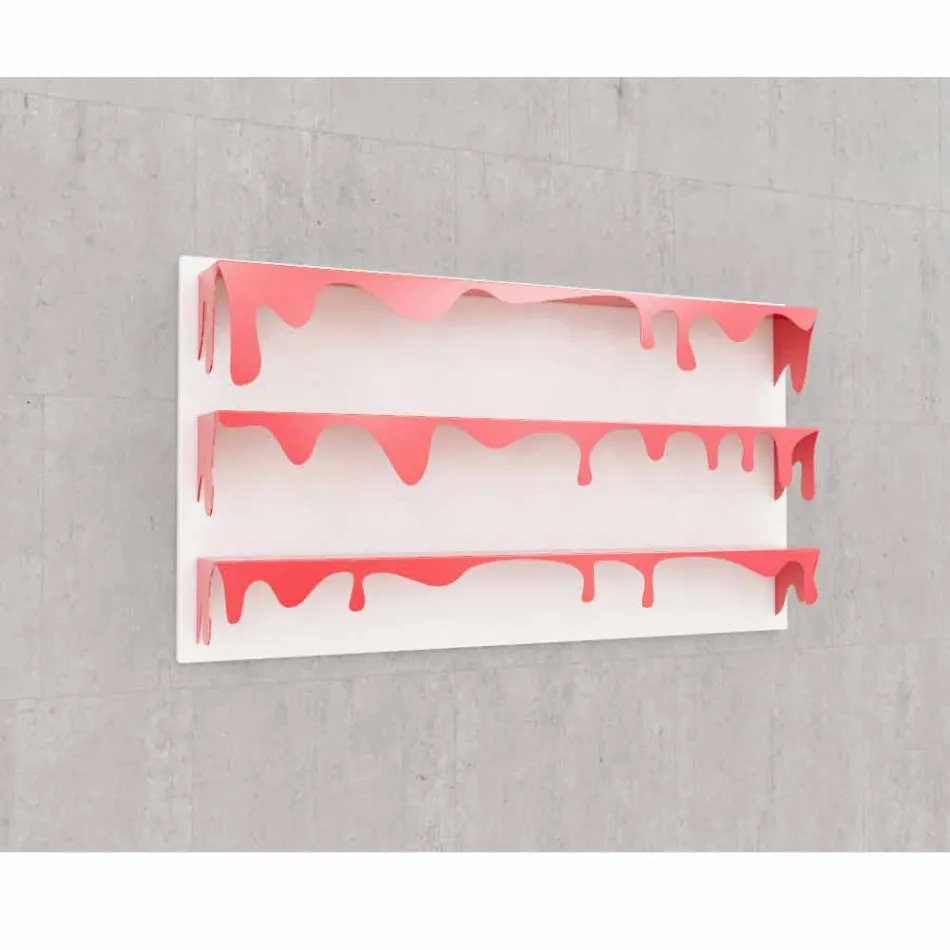 Biblioteka projektu Kolata 130x70 (3 półki) Mabele Viadurini