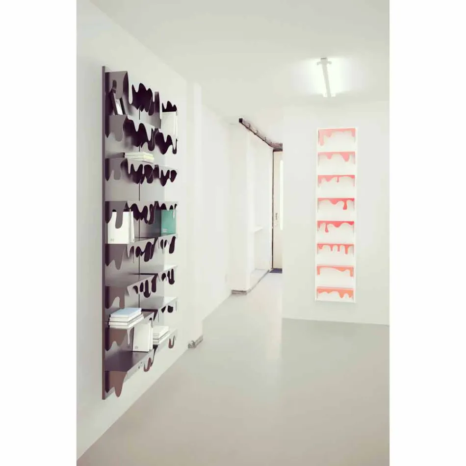 Biblioteka projektu Kolata 50x127 (8 półek) Mabele Viadurini