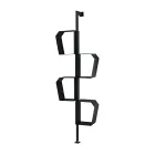 Malowana metalowa biblioteczka z regulowanymi nogami, wyprodukowana we Włoszech - Fernanda Viadurini