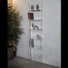 Regał do salonu z przezroczystego kryształu akrylowego 2 rozmiary - Parotta Viadurini