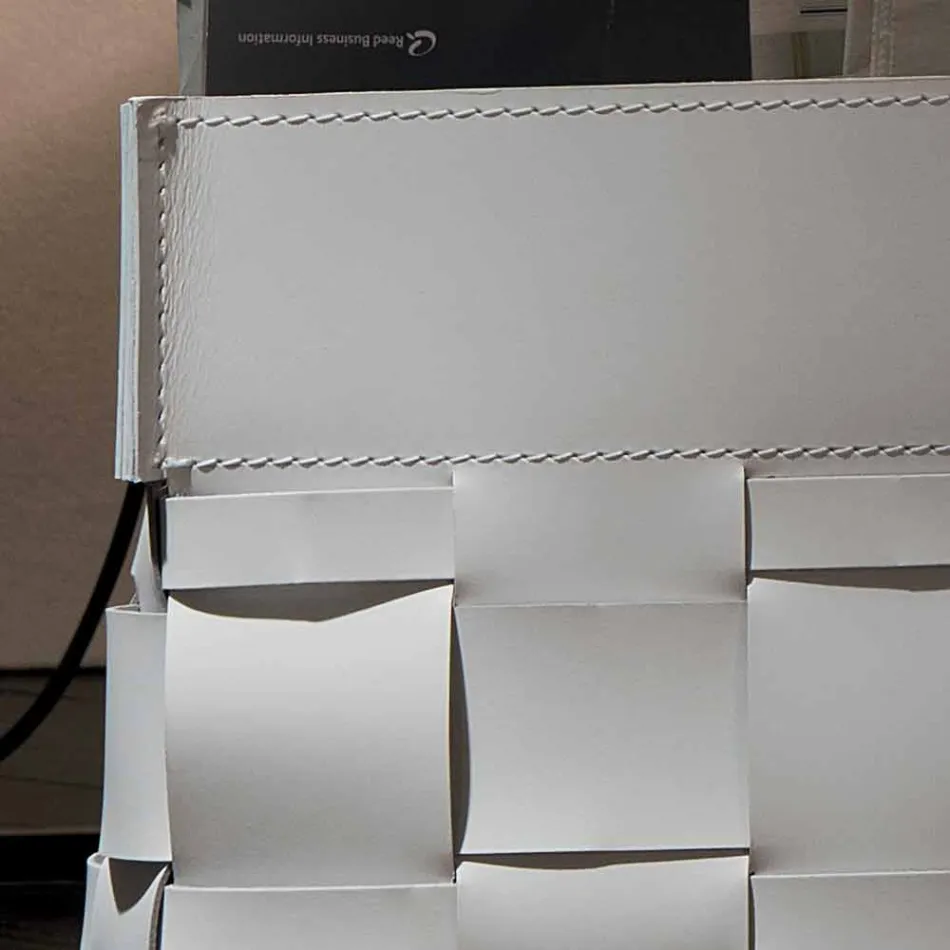 Lory design naścienny stojak na gazety, wyprodukowany we Włoszech Viadurini