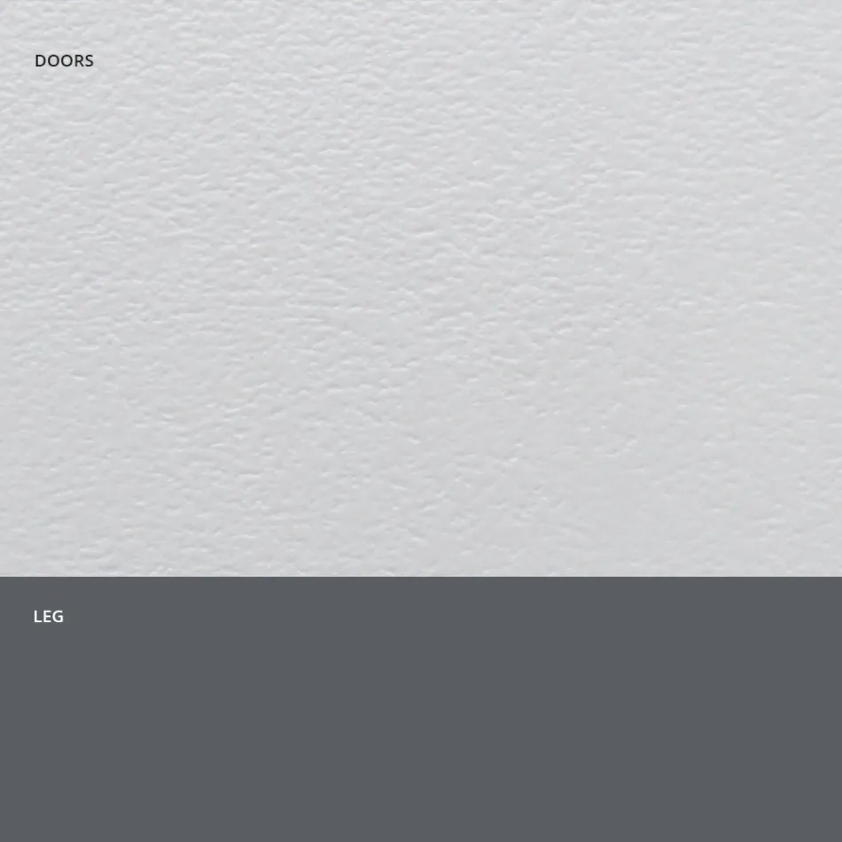 Kredens z drzwiami z laminatu HPL imitującego kamień Made in Italy - Fiorenza Viadurini