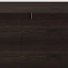 Drewniany kredens ze szklaną konstrukcją Made in Italy - Azuki Viadurini