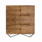 Kredens do salonu w formacie Mdf z podporą na 2 nóżki Made in Italy - Rosalba Viadurini