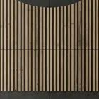 Kredens do salonu z 4 drzwiami z wykończeniem w kolorze nordyckiego dębu wiązanego - Bente Viadurini