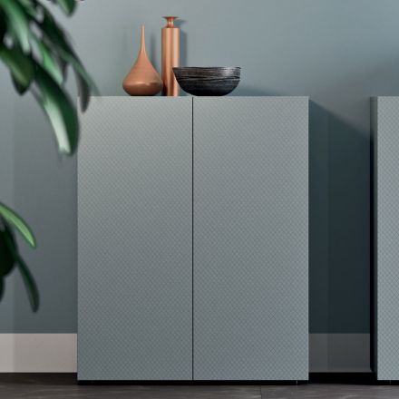 Wysokiej jakości ekologiczny kredens do salonu z drewna Made in Italy - Nazife Viadurini