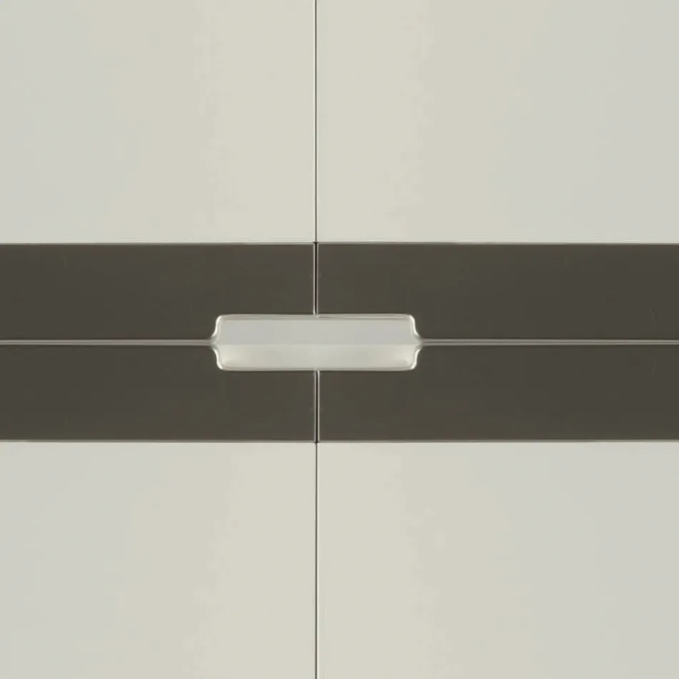 Kredens do salonu z płyty Mdf i wspornikiem na 4 nogach Made in Italy - Teresina Viadurini