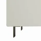 Kredens do salonu z płyty Mdf i wspornikiem na 4 nogach Made in Italy - Teresina Viadurini