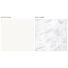 Kredens do salonu z 3 drzwiami z wykończeniem z marmuru Carrara Made in Italy - Finn Viadurini