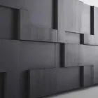 Konstrukcja kredens szczotkowana z drewna modrzewiowego obróbce cieplnej Azalea Viadurini