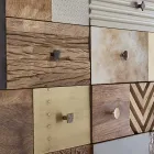 Kredens z Drewna Mango 2 Drzwi 4 Szuflady Styl Etniczny Homemotion - Auriel Viadurini