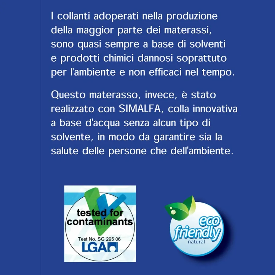 Materac Bio Shape Dwuosobowy Viadurini