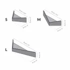 Zaprojektuj półkę ścienną ze sklejki i metalu z wieszakiem na ubrania - Berema Viadurini