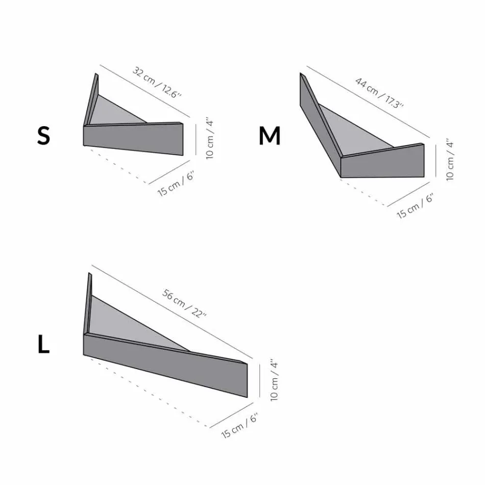 Zaprojektuj półkę ścienną ze sklejki i metalu z wieszakiem na ubrania - Berema Viadurini