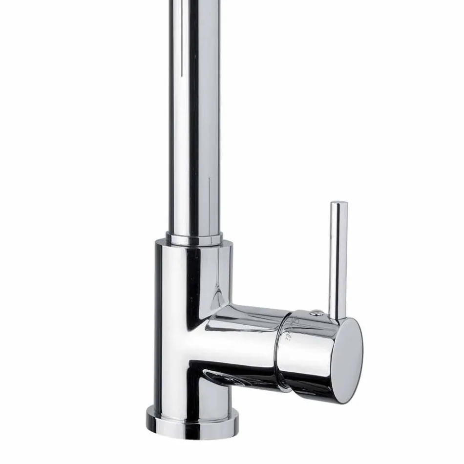 Regulowana bateria umywalkowa z mosiądzu ze sprężyną Made in Italy - Keope Viadurini