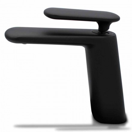 Designerska bateria umywalkowa z chromu lub kolorowego mosiądzu Made in Italy - Dainamo Viadurini