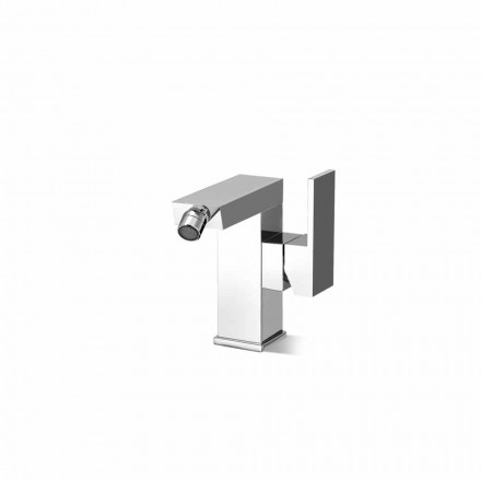 Bateria bidetowa z dźwignią boczną bez spustu Made in Italy - Panela Viadurini