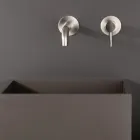 Wbudowana bateria zlewozmywakowa ze stali nierdzewnej AISI 316L - Artigli Viadurini