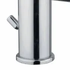 Nowoczesna bateria umywalkowa z mosiądzu chromowanego Made in Italy - Ermia Viadurini