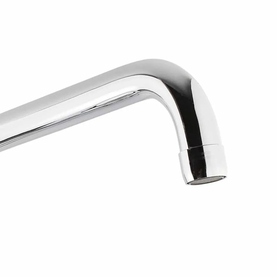 Regulowana bateria zlewozmywakowa z mosiądzu chromowanego Made in Italy - Cino Viadurini