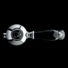 Made in Italy Designerska mosiężna bateria umywalkowa nablatowa - Binsu Viadurini