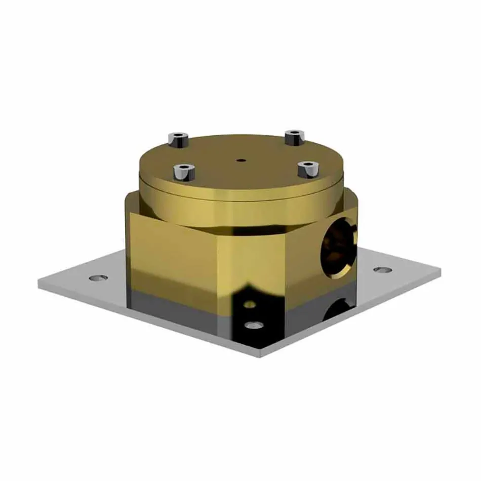 Nowoczesna bateria wannowa podłogowa Made in Italy - Pirio Viadurini
