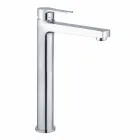 Przedłużona bateria umywalkowa z nowoczesnego mosiądzu Made in Italy - Sindra Viadurini