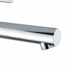 Rozszerzona mosiężna bateria umywalkowa bez spustu Made in Italy - Ermia Viadurini