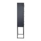 Etniczna Mozaika Szafka 4 Drzwi 6 Szuflady z Drewna Mango - Vanitoso Viadurini