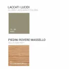 Szafka łazienkowa z umywalką z lakierowanego drewna 120x85x46cm Amber, wyprodukowana we Włoszech Viadurini