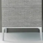 Szafka łazienkowa ze zintegrowaną umywalką w Ambra ecolegno, wyprodukowana we Włoszech Viadurini