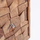 Drewniana Komoda Sheesham Design 3 Szuflady Homemotion - Fregene Viadurini