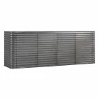 Szafka z 4 drzwiami z formowanego drewna, L230xP49 cm, Dana Viadurini