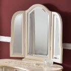 Drewniana toaletka z szufladami i lustrem Made in Italy - Luxury Viadurini