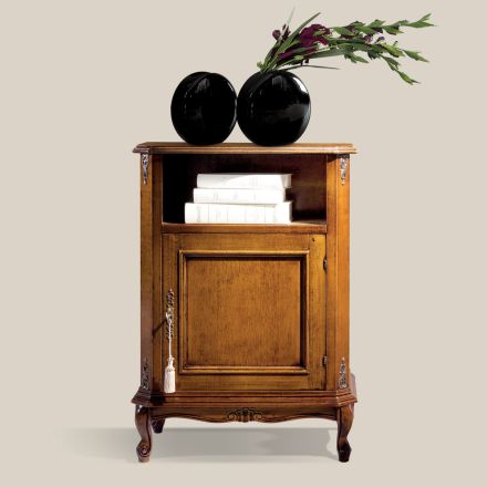 Klasyczny drewniany uchwyt na telefon z drzwiami Made in Italy - Richard Viadurini