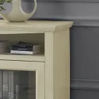 Stolik pod telewizor z 2 drzwiami i 3 otwartymi przegródkami Wyprodukowano we Włoszech - Ymir Viadurini