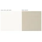 Szafka RTV z 2 drzwiami w kolorze Canaletto i białym wykończeniem Made in Italy - Kari Viadurini