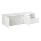 Szafka RTV z 2 drzwiami, szufladą i otwartą przegrodą Made in Italy - Popilio Viadurini