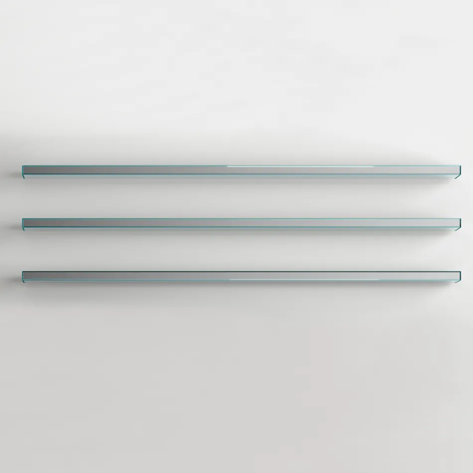 Szafka pod telewizor z 3 półkami i pojemnikiem na zawiasach Made in Italy - Roman Viadurini