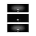 Szafka pod telewizor wisząca z czarnego kryształu i metalu Made in Italy - Americio Viadurini