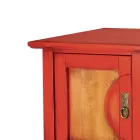 Stolik pod telewizor z fornirowanego drewna z różnymi wykończeniami Made in Italy - Purusha Viadurini