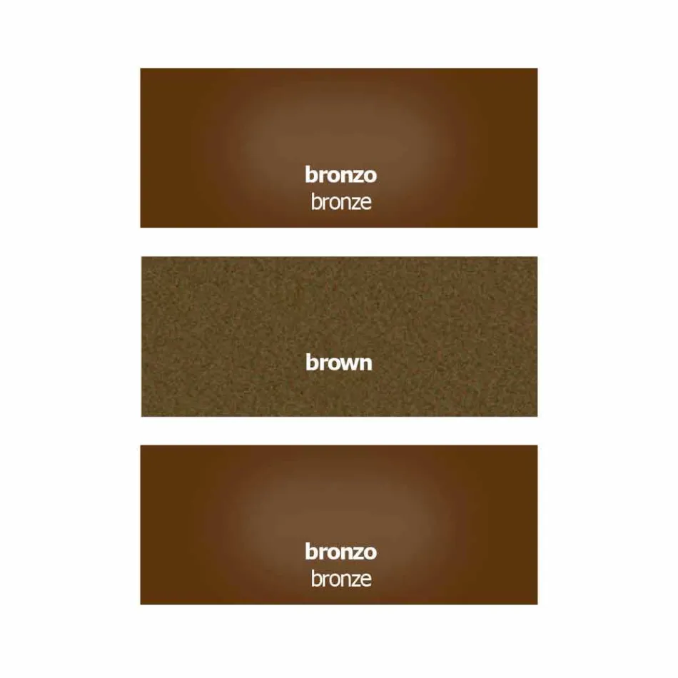 Stojak podwieszany pod telewizor z satynową kryształową blatem Made in Italy - Americio Viadurini