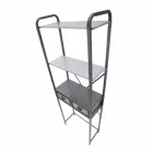 Szafka łazienkowa w stylu industrialnym z żelaza - Pome Viadurini