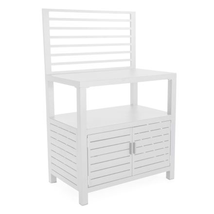 Aluminiowa szafka zewnętrzna z 2 drzwiami - Kamera Viadurini