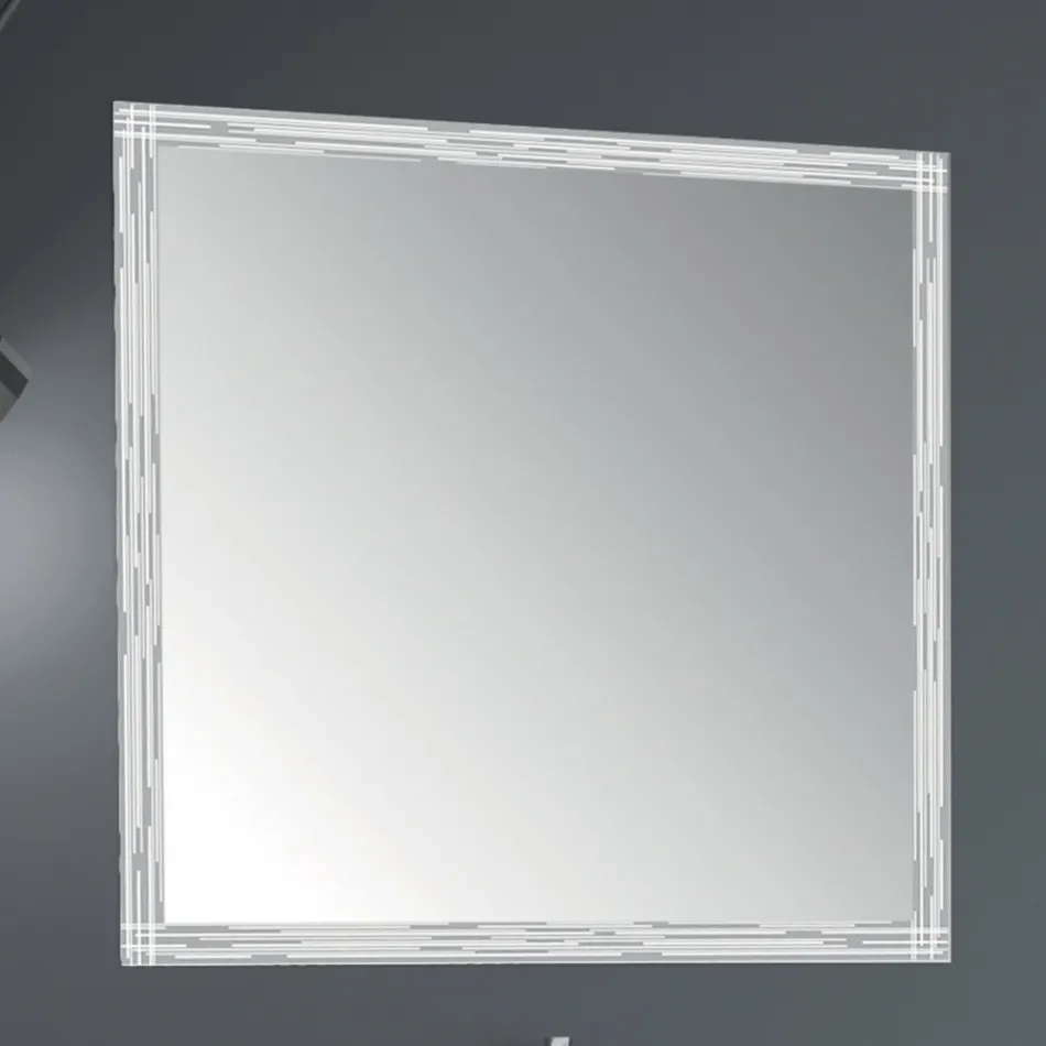 Luksusowe meble łazienkowe z drewna 90 cm Made in Italy - Cizco Viadurini