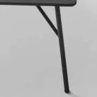 Stolik kawowy My Home Mek MDF w kolorze antracytowo-szarej konstrukcji L79xH39cm wykonany we Włoszech Viadurini