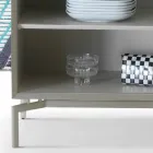 Kredens design My Home Mirage z lakierowanego MDF H71xL210cm wyprodukowanego we Włoszech Viadurini