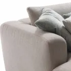 My Home Softly sofa o przekroju zaprojektowanym we Włoszech Viadurini