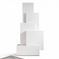 Meble do salonu typu tower z MDF Tetris wykonane we Włoszech